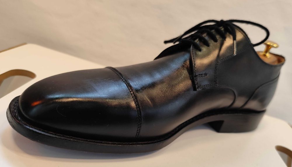 Pantofi cap toe 45 de lux Ludwig Reiter lucrati manual piele naturala