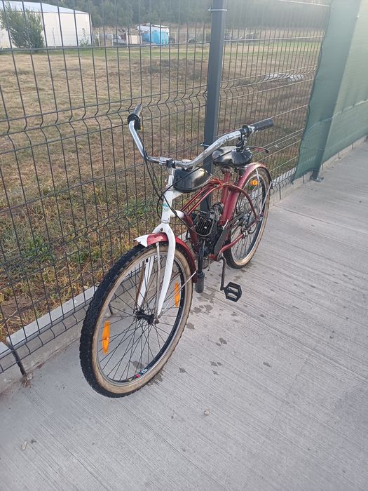 Bicicleta cu motor 80cc