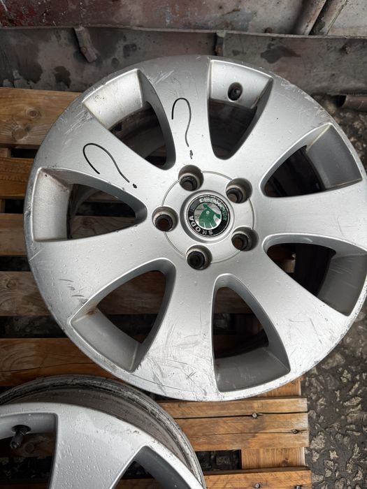 Алуминиеви джанти Skoda 7.0" x 16" 5x112 ET45 3T0601025 ном 505