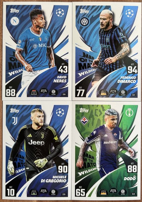 Match Attax 25/26 карти за размяна