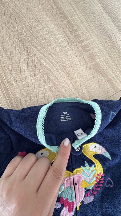 Комбинезон-флиска 8-12 месяцев