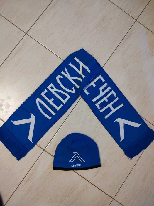 Шапка + Шал ПСЖ Мбапе/неймар/меси 2022 Зима + Детски Комплекти