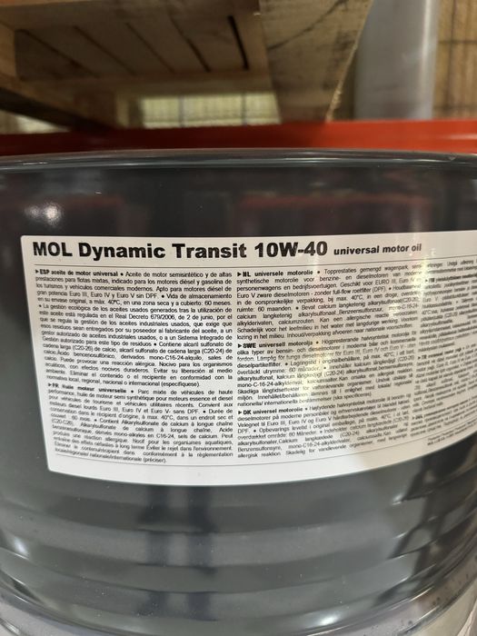 10w40 Mol Dynamic Transit