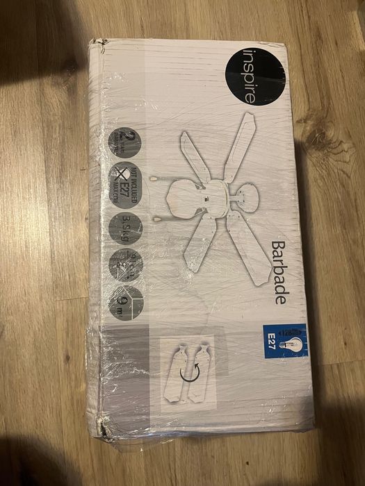 lustră cu ventilator Barbade nouă