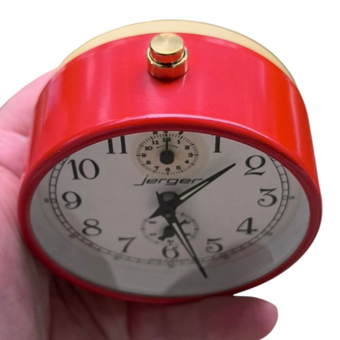 Немски механичен будилник Jerger (обслужен)