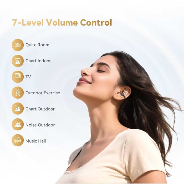 Viva Hear Bluetooth  слухови апарати 7-степенно регулиране на звука