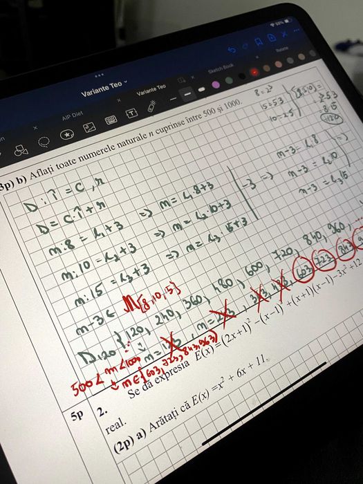 Ofer Meditatii la matematica - copii gimnaziu