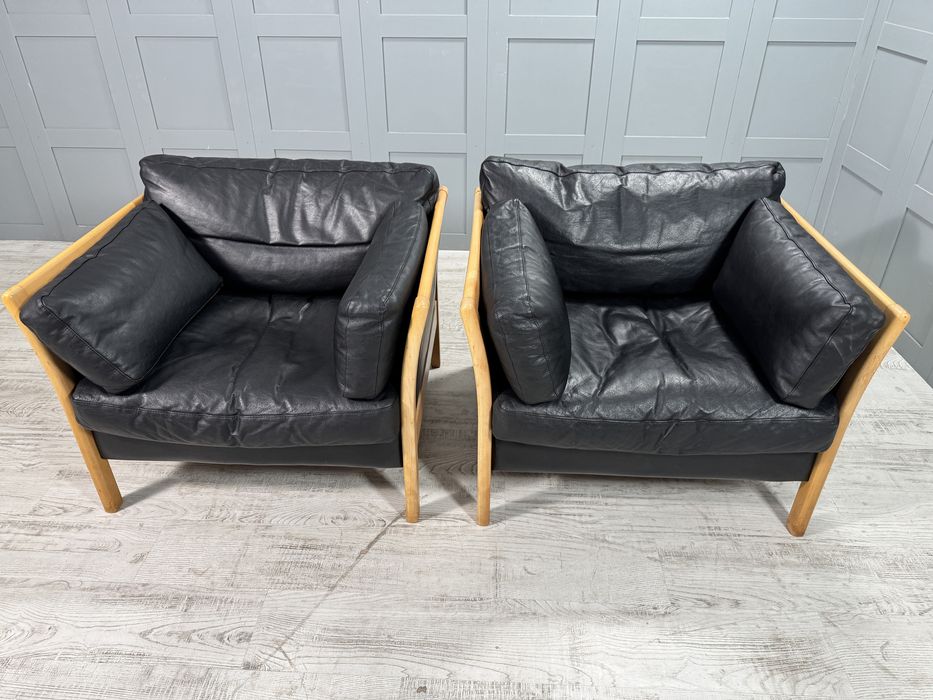 Кожени датски кресла - фотьойли Д1141