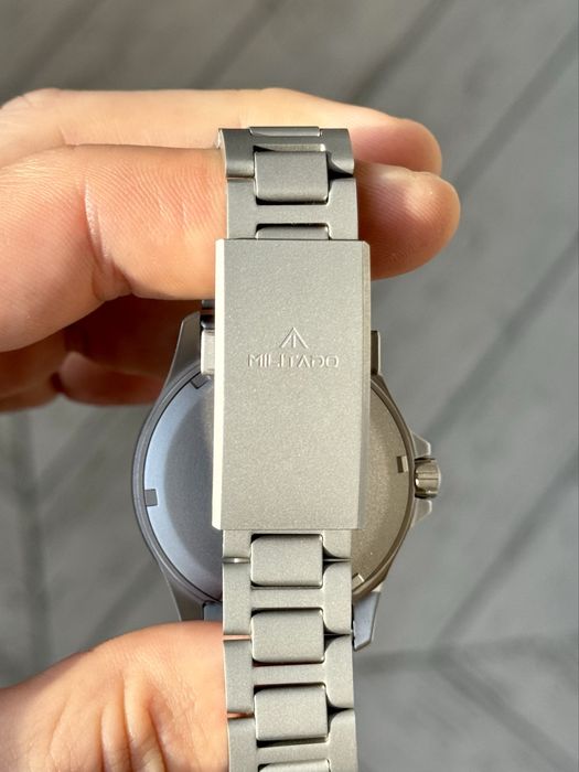 Ceas Militado ML16 Seiko VH31 200m Sapphire aspect Sinn