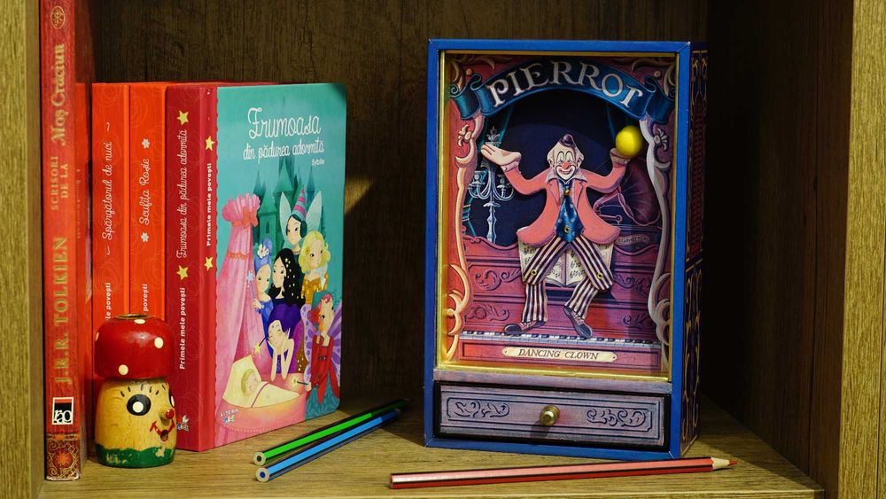 Cutie muzicala vintage - Pierrot de Pierre / Monipierrot