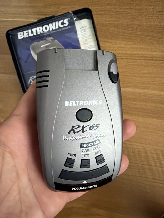 Detector de radar Beltronics RX65 profesional