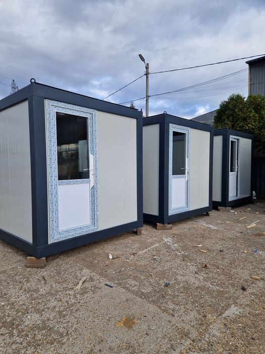 Producător Containere Modulare tip vitrină Birou locuit sanitare Pază