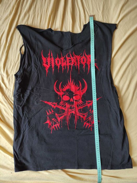 Тениски къс ръкав метъл metal heavy speed death black