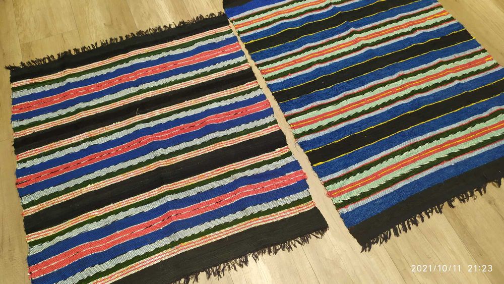 2 броя тъкани килими