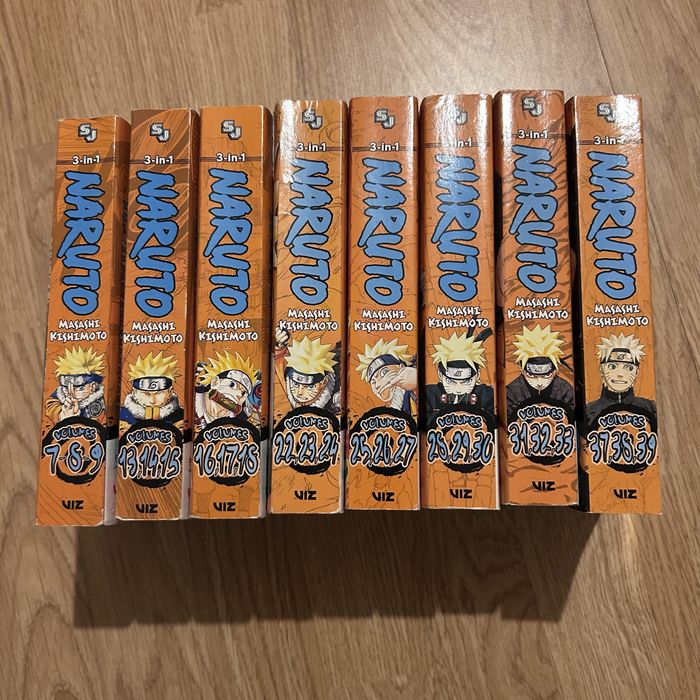 Colecție Manga Naruto 3-in-1