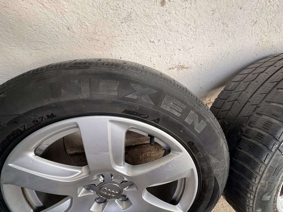 Set Jante+Anvelope 17 Audi 225/55/17
