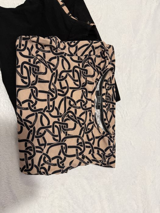 Alessa черна блузка-поло  + подарък