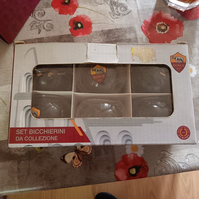 6 paharele cumpărate din Roma Italia originale