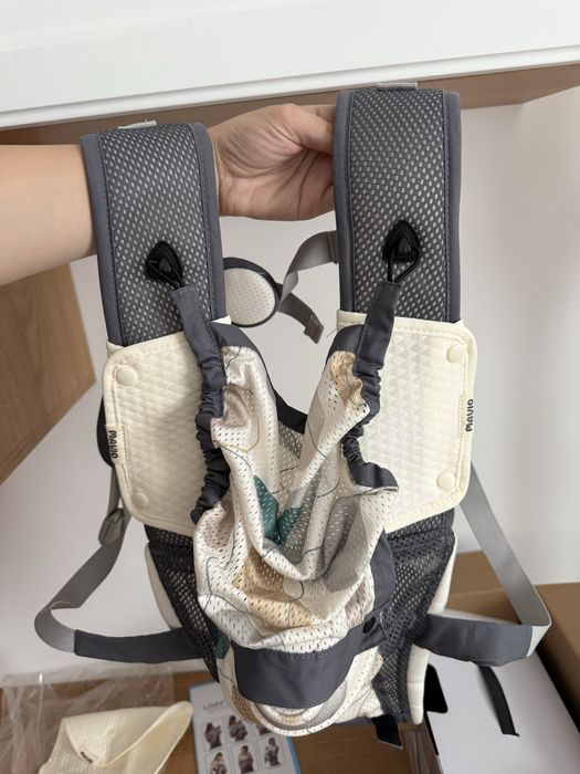 Marsupiu Mavio ergonomic NOU, cu șezut detașabil, 0-14,9 kg, 0-3 ani