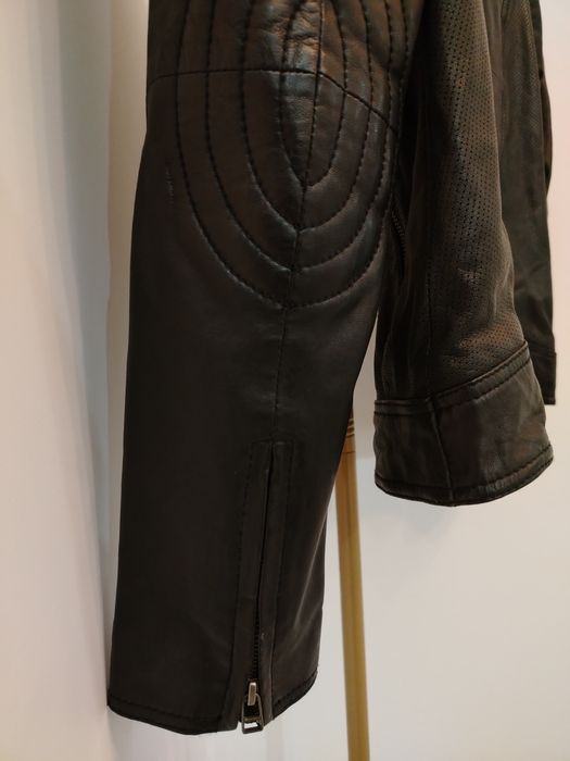 Мъжко яке от естествена кожа