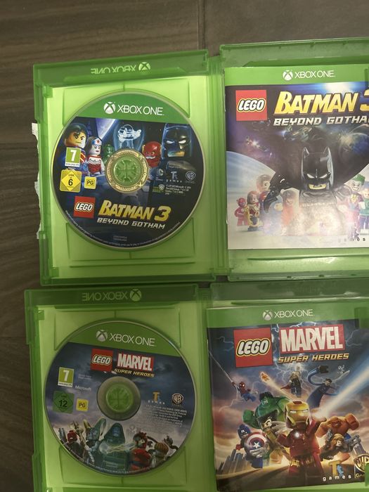 2 jocuri LEGO Xbox One – Batman 3 + Marvel Super Heroes