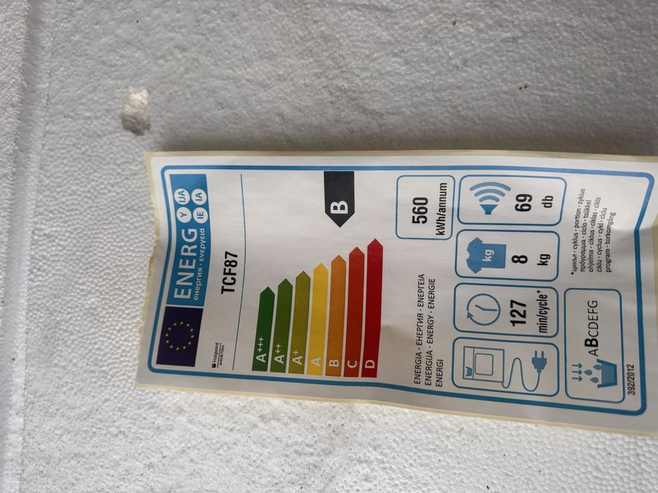 Vand uscator de rufe Ariston nou