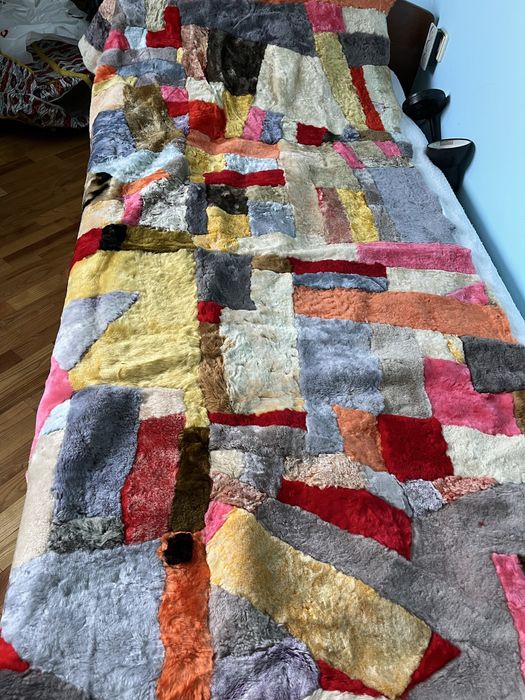 Продам декоративные панно из овечей шкуры  кожи