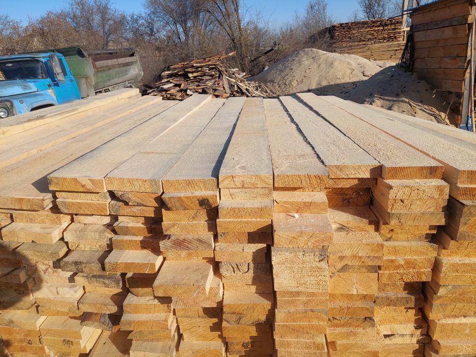 Доски обрезной не обрезной