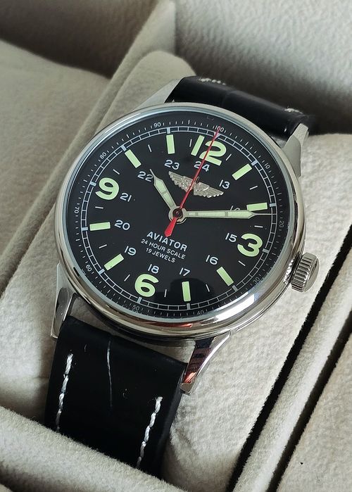 Ceas Aviator Raketa Mecanic 2609 URSS