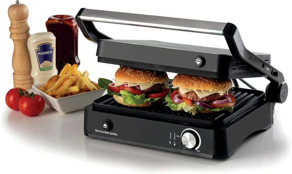 Електрическа грил скара Ariete 1934 MetalGrill 3в1 2000W