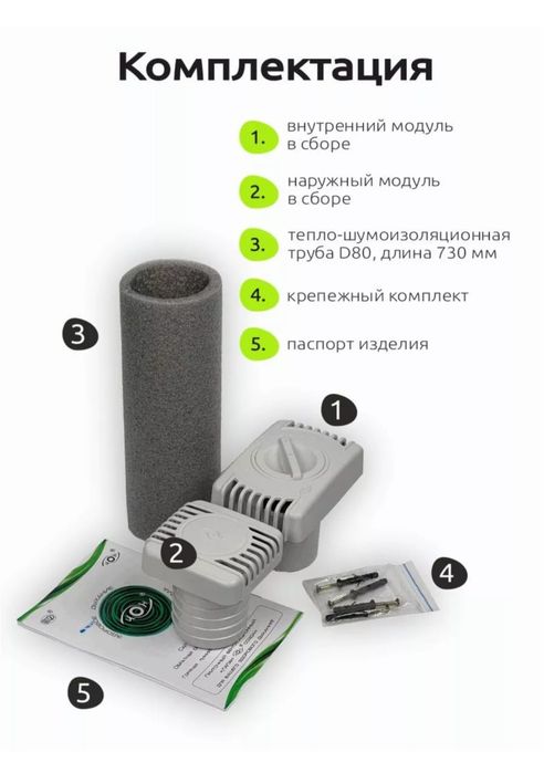 Вентиляция приточный клапан