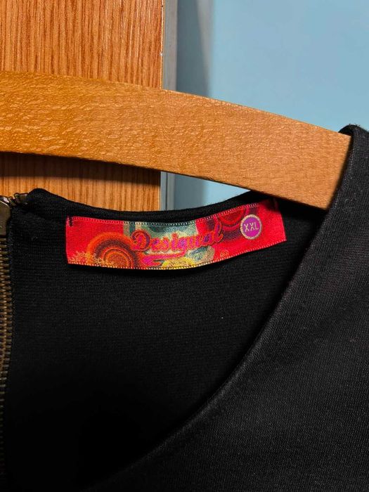Rochie Desigual Neagra Midi