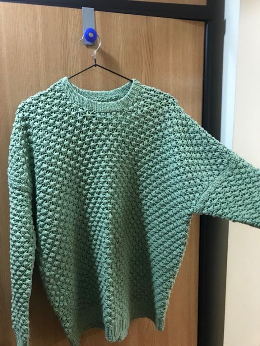 Pulover vintage din lână hand-made