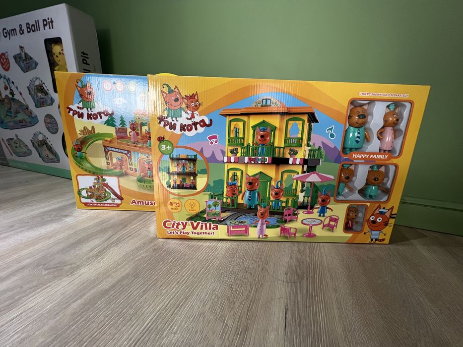 Три кота домик с доставкой по городу!