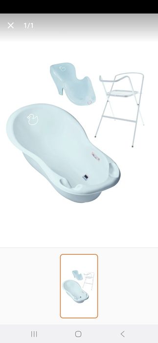 Vand Set Patut bebe din lemn120x60(fara urme de utilizare)