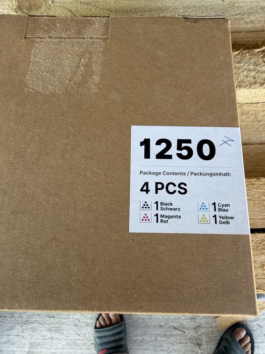 Нов комплект тонер касети 4 бр. (CMYK) за Dell 1250 / C1760nw / C1765nf