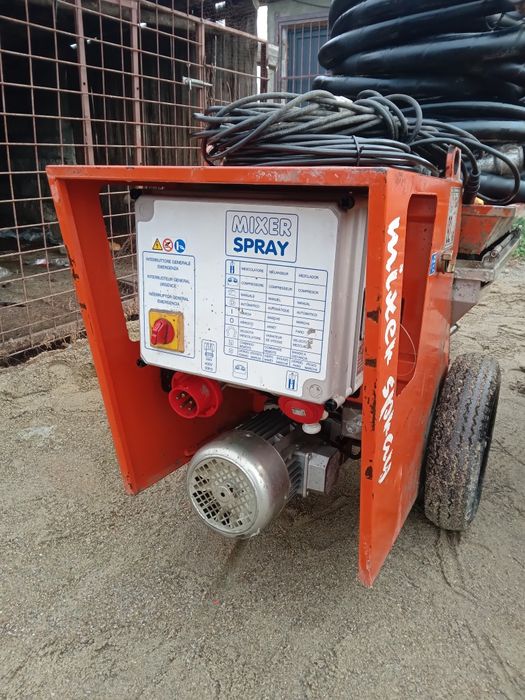 Mixer trifazic masina pompa de tencuit ca și noua