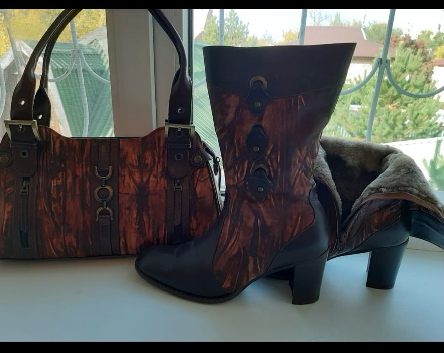 Сапоги женские, производство Турция