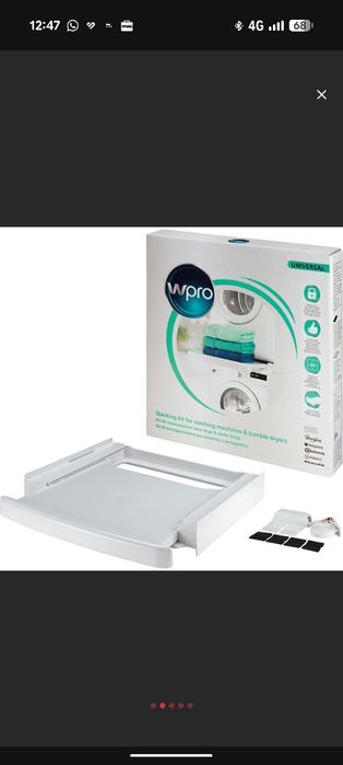 Vand Kit suprapunere uscator cu sertar WPRO 484000008436