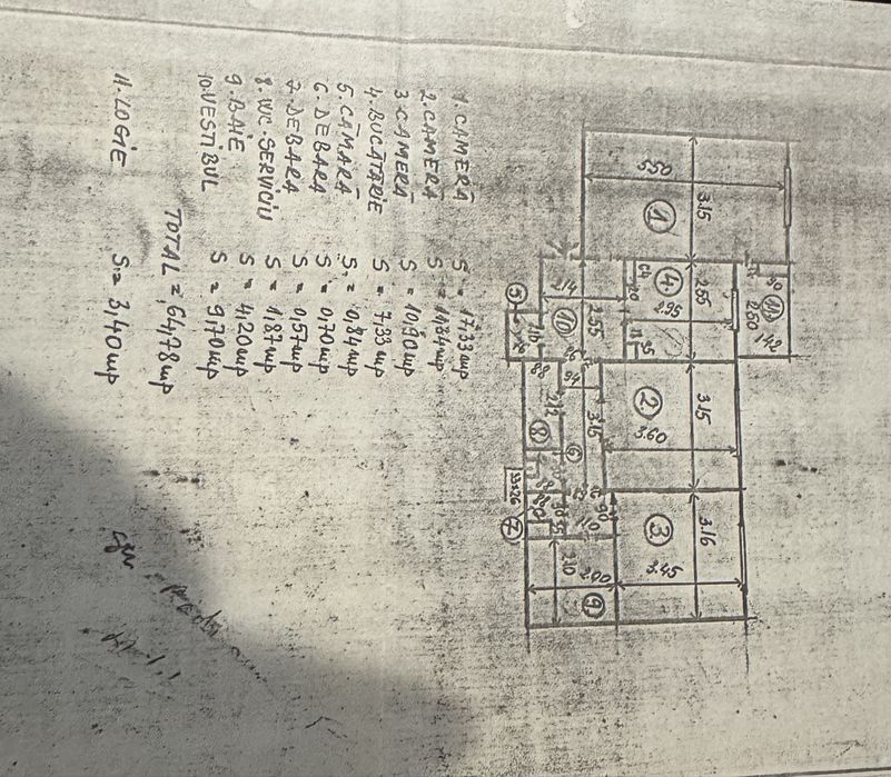 Apartament 3 camere zona Colentina