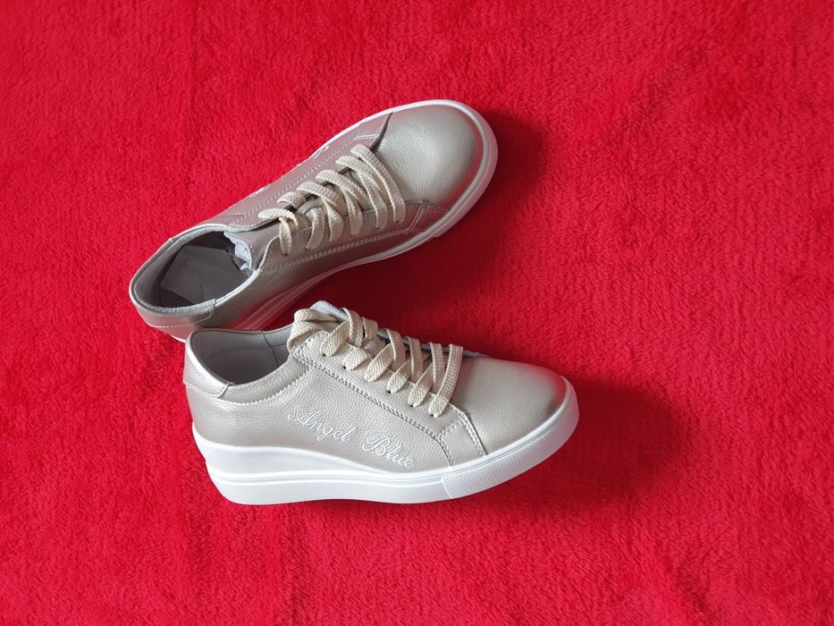 Pantofi sport dama din piele - noi