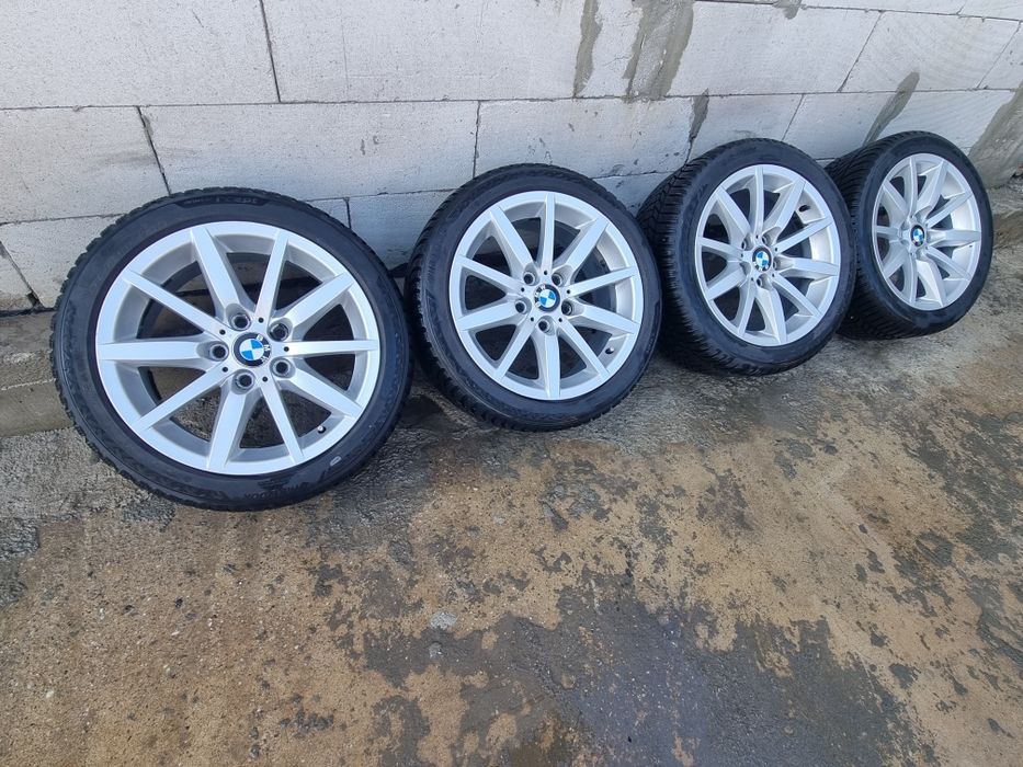 Jante 5x120 BMW seria 3 seria 1 ...R17"  cu anvelope  iarna