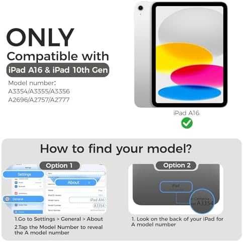 Нов кейс таблет iPad 11 2025 10.9 2022 калъф стойка магнитно затваряне Айпад