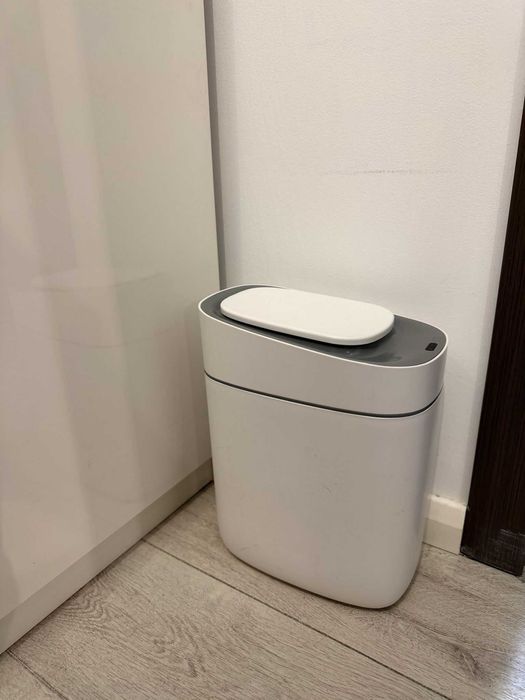 Cos de Gunoi Automat pentru baie cu senzor, 9.5L  Alb