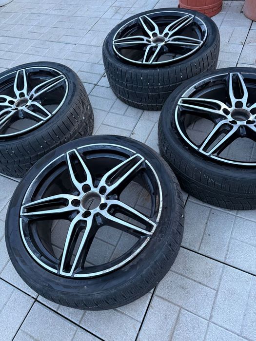 Set jante amg 19 cauciuc iarna