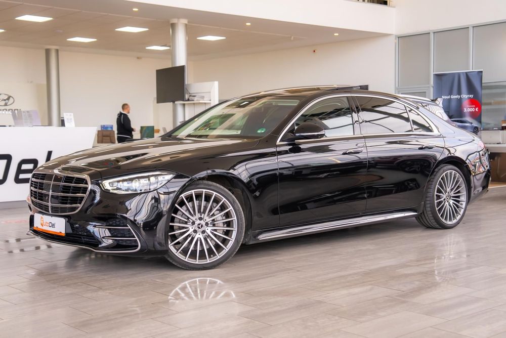 Mercedes-Benz S Mercedes-Benz S-Class 450 L 4MATIC / Volan încălzit/ AMG Line /Premium