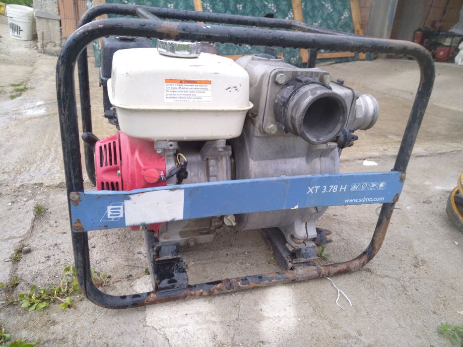 Motopompa noroi Profesională Honda SDMO XT3-78H  apa extrem de murdara
