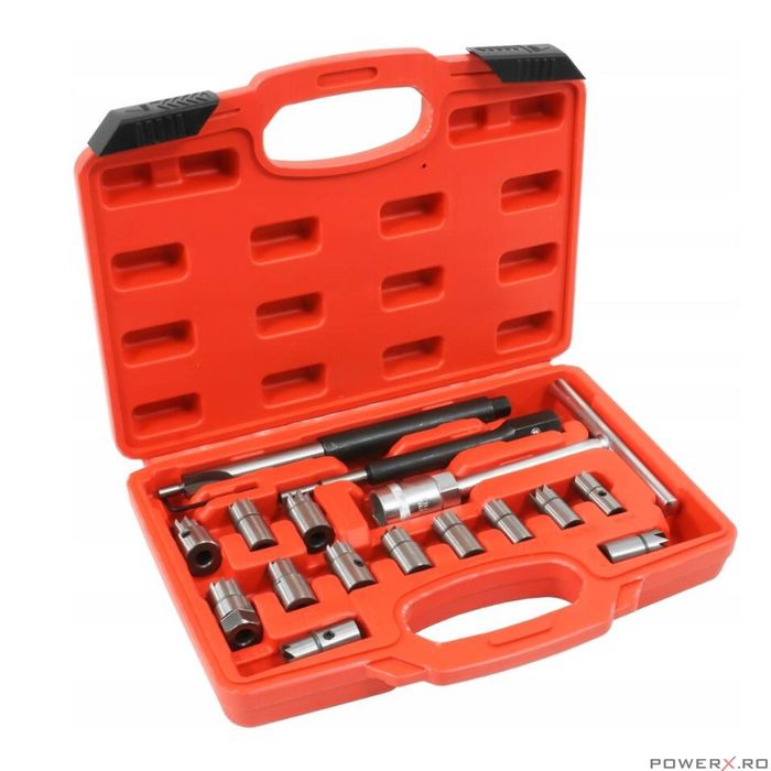 Trusa 17 freze pentru refacere scaun Injector, set universal pt