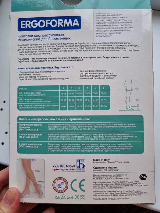 Компрессионные колготки