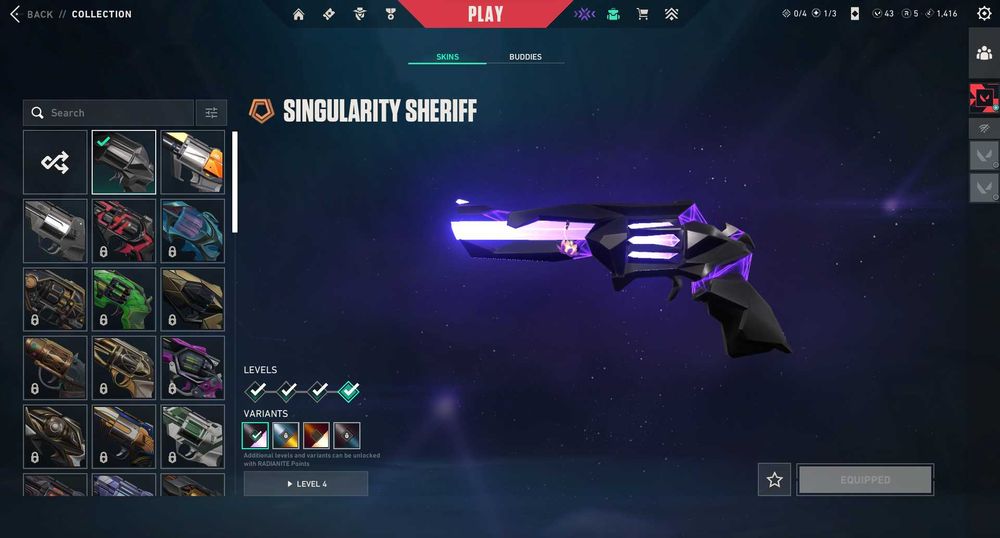 Аккаунт Valorant